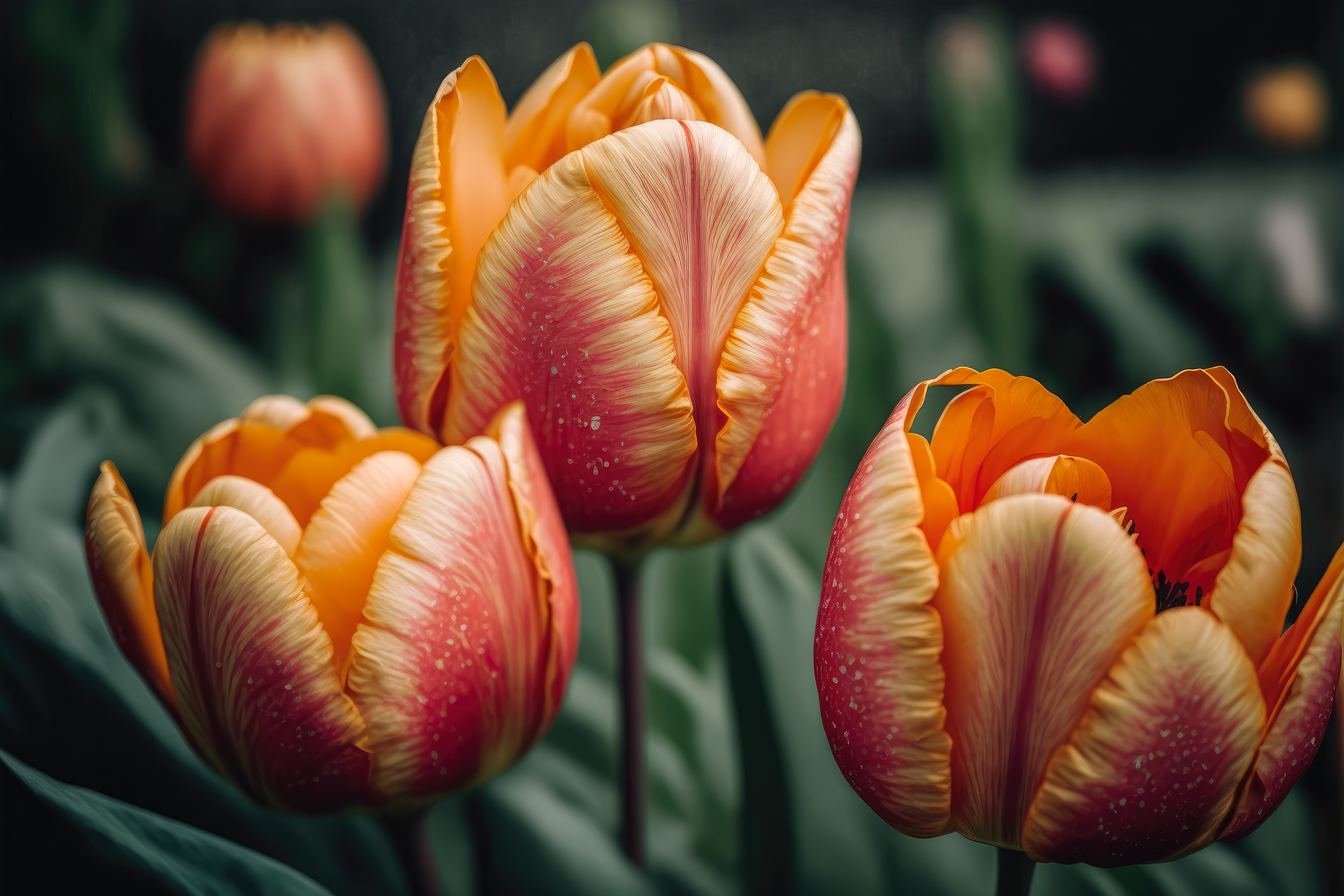 Orange Tulips